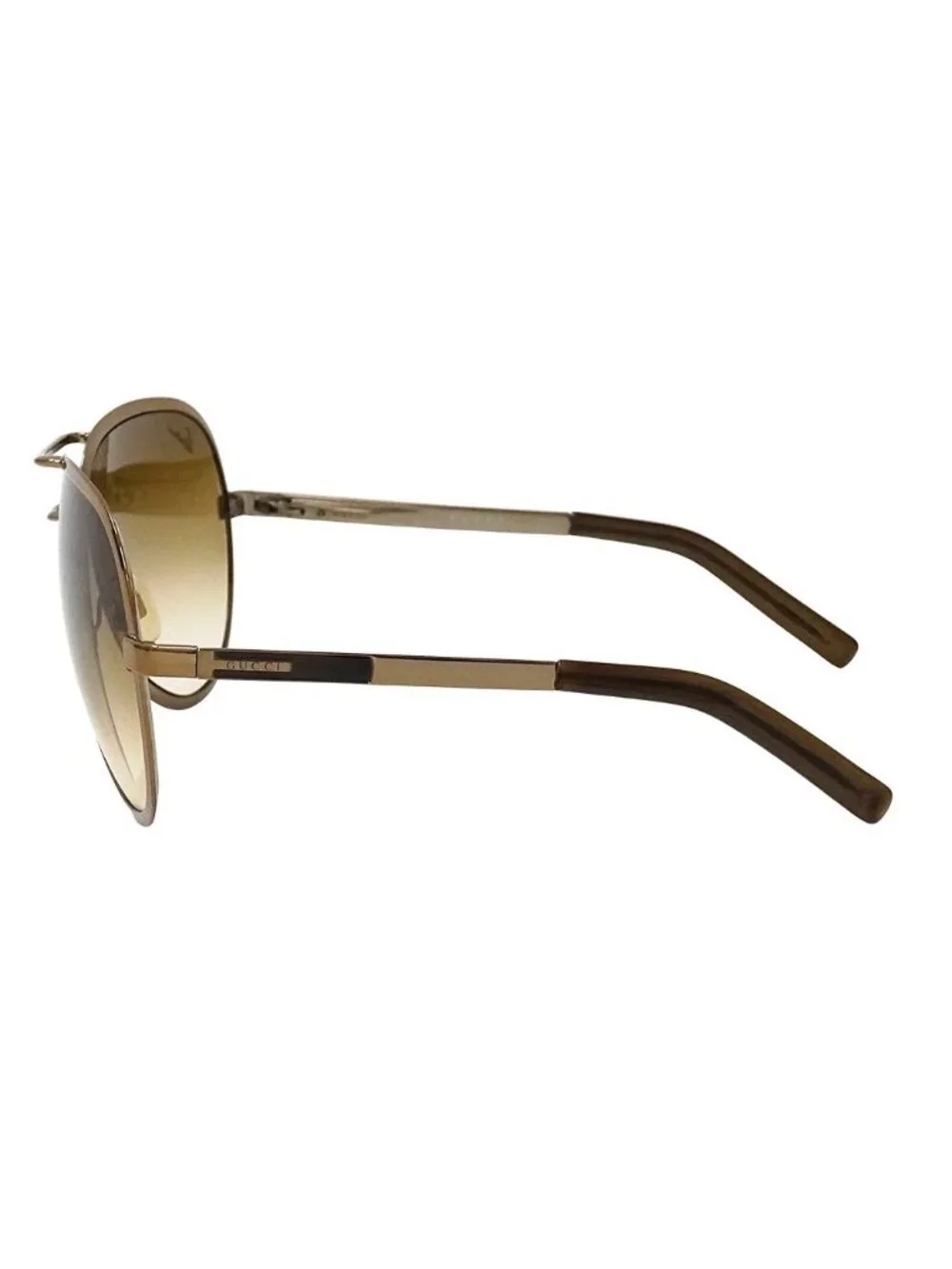 Gucci Sunglasses Brown Blancs S Gradation Summer Cool Eyewear